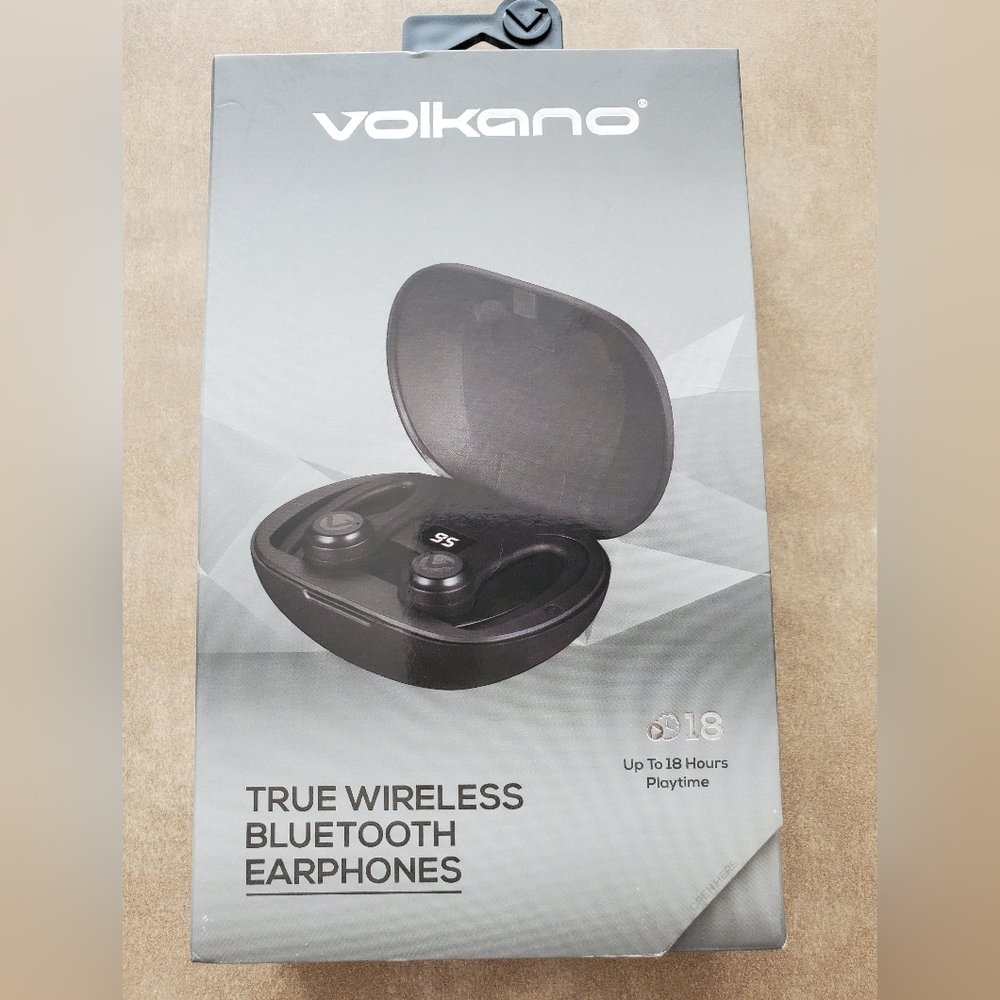 Volkano True Wireless Bluetooth Earphones - Black